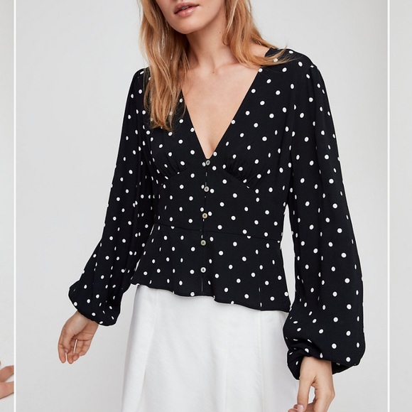 Nwot aritzia prairie blouse - Picture 2 of 11